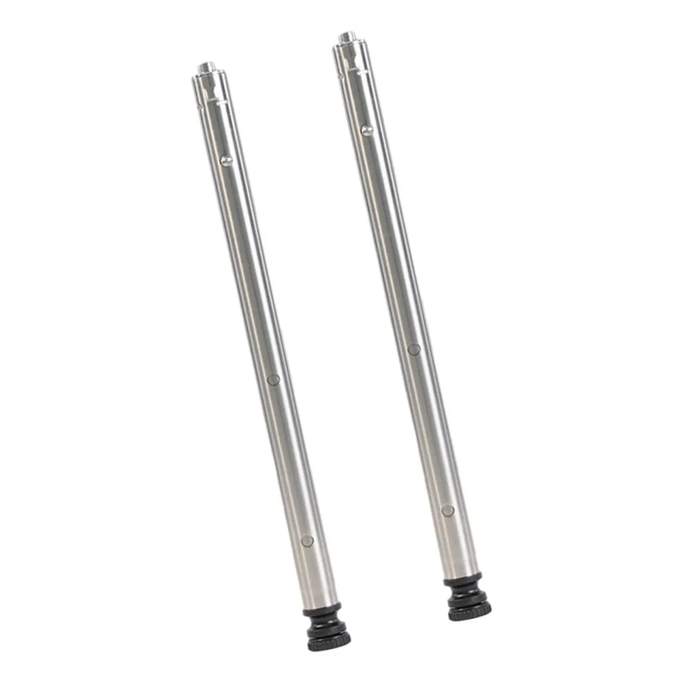 Upgraded GARENDE 2 Pieces Camping Table Legs Adjustable Lightweight Outdoor Table Support Rod short