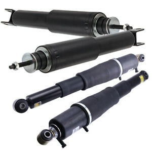 Ceramic Cleaning 4PCS Rear Front Air Suspension Shocks Struts for Chevrolet Tahoe 25979393