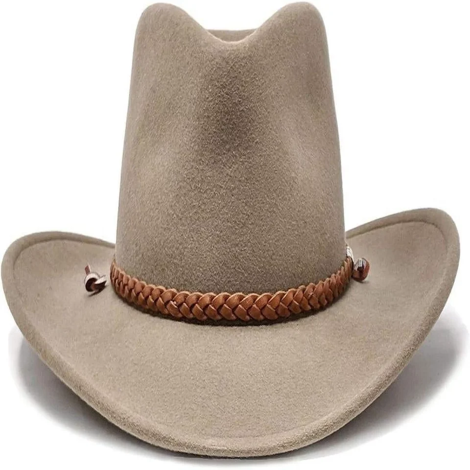 Matte Stetson Mens OWSGBH-8134MU Sagebrush Outdoor Hat L Mushroom