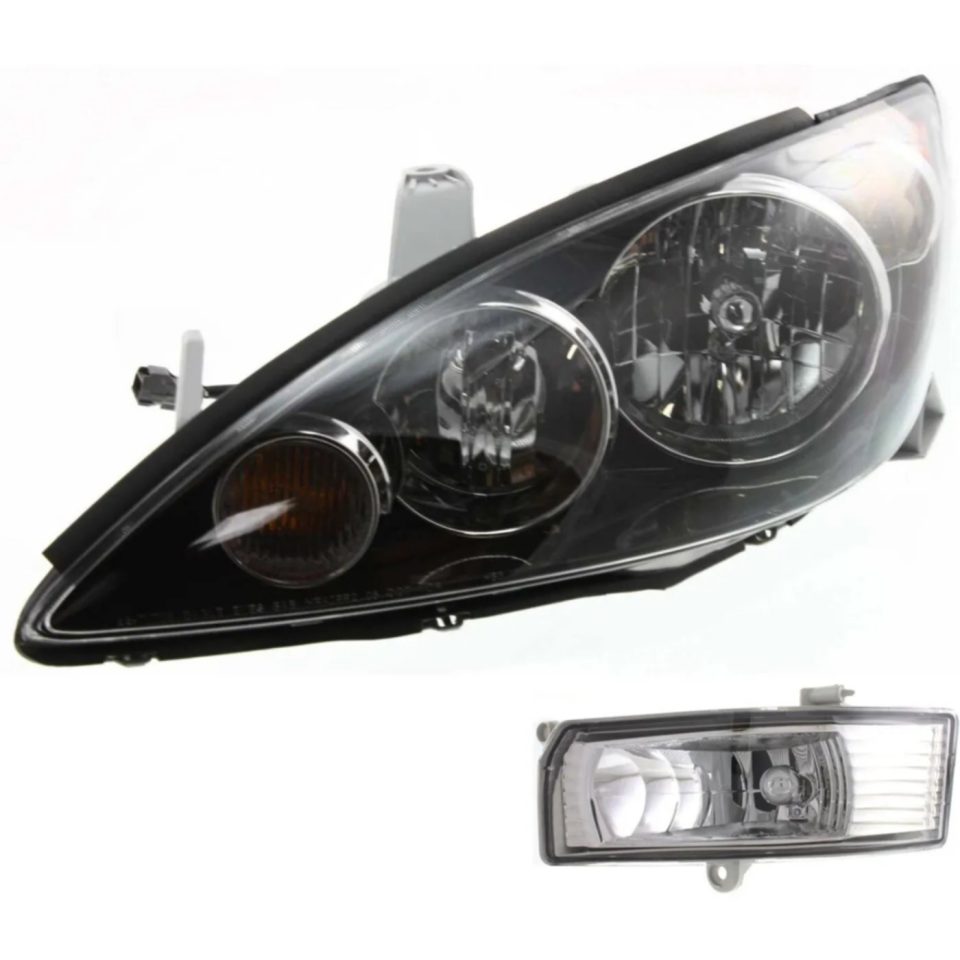 Travel Headlight Kit For 2005-06 Toyota Camry 4-Door Sedan Models Made In USA