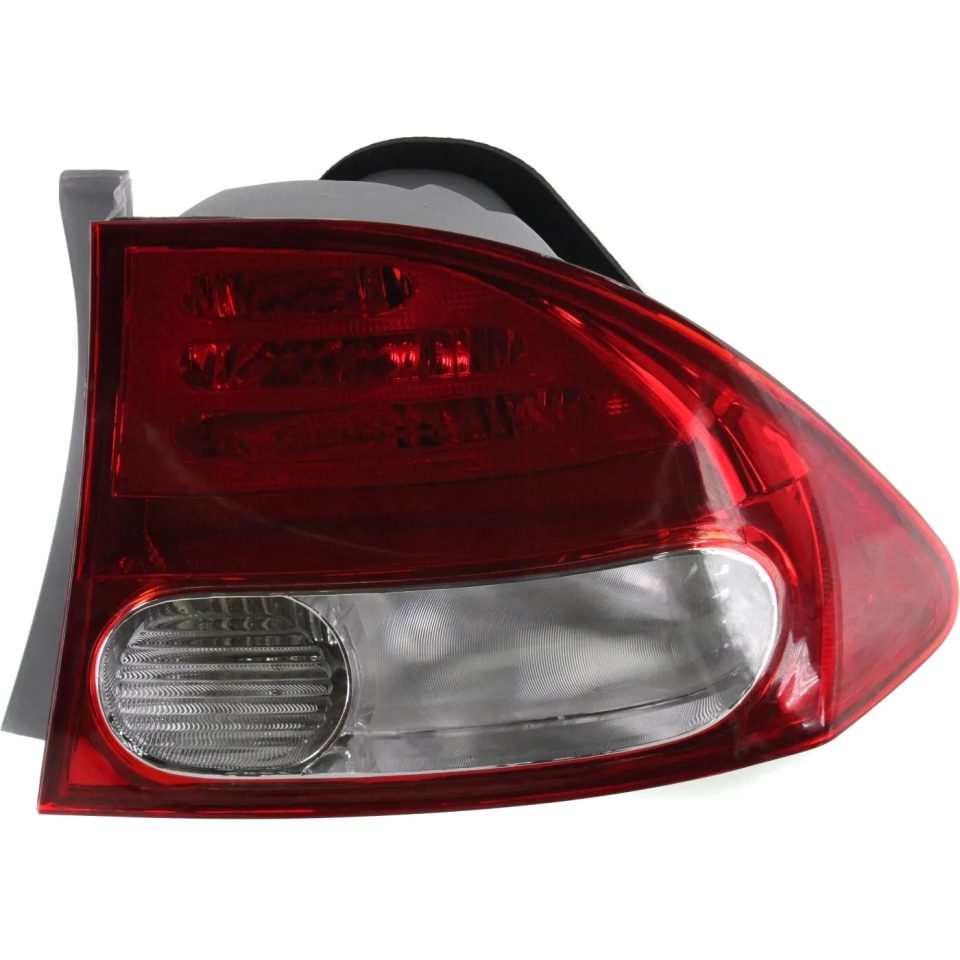 Easy-Clean Taillight Taillamp Rear Brake Light Passenger Side Right R for 09-11 Civic Sedan
