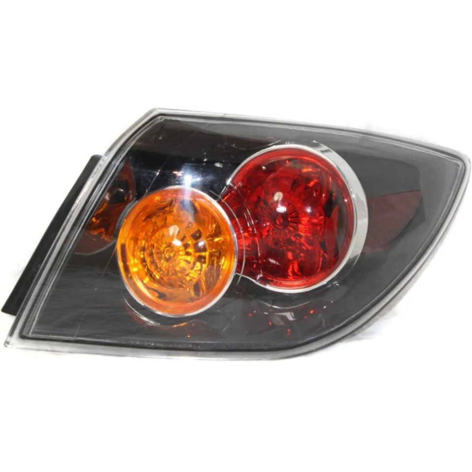Pure Tail Light for 2007-2009 Mazda 3 & 2009 3 Sport RH Outer Hatchback Halogen