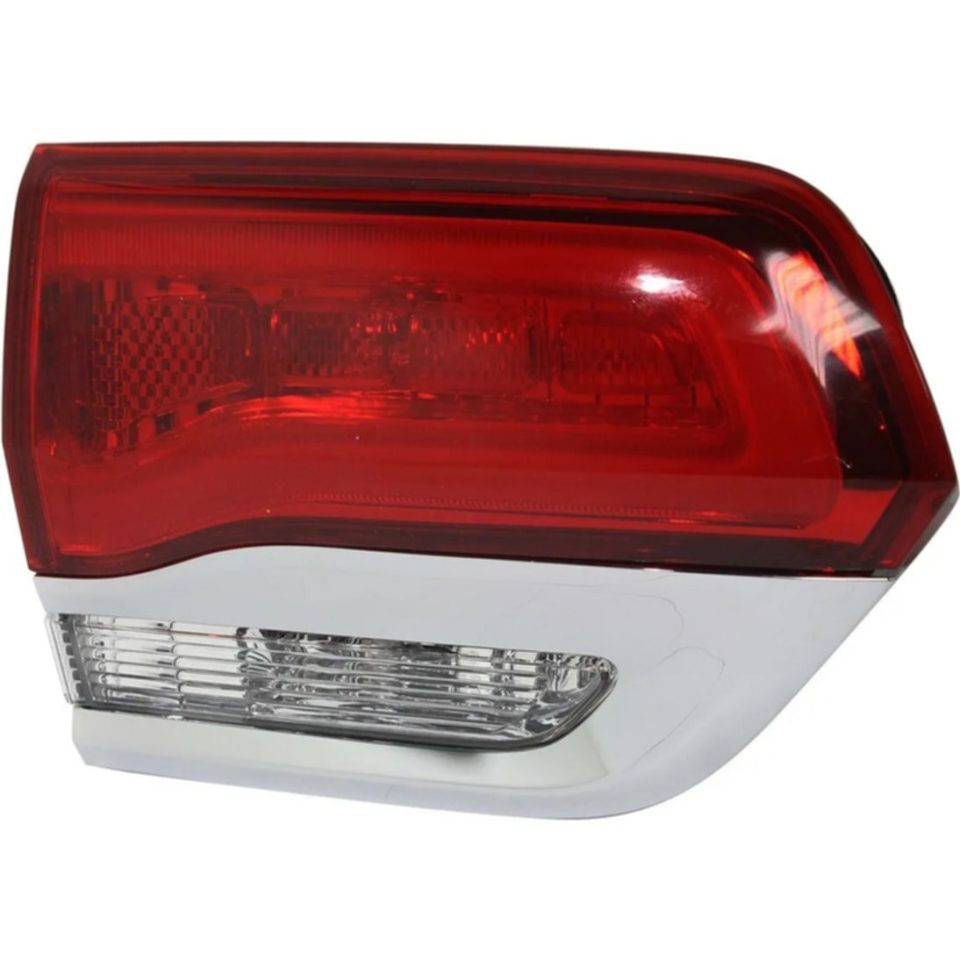 Essential Cast Iron Halogen Tail Light For 2014-2017 Jeep Grand Cherokee Left Inner w/ Bulb(s)