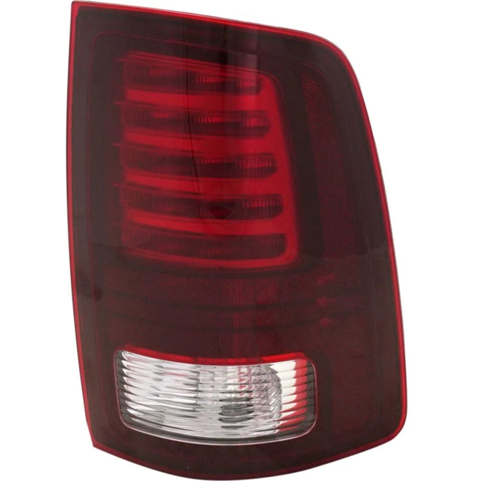 Durable Tail Light Lamp Rear LED w/ Black Trim RH Passenger Side for Ram Truck Pickup