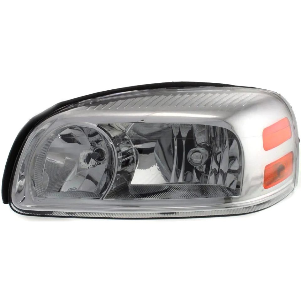 Natural Headlight For 2005-2009 Chevrolet Uplander Pontiac Montana Driver Side w/ bulb