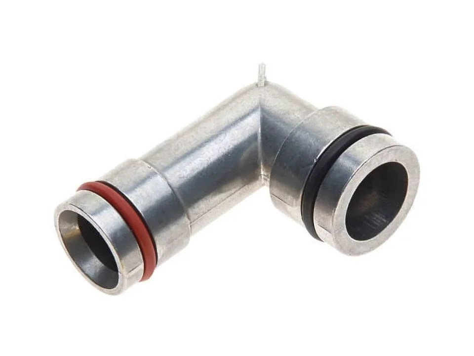Matte Cleaning Coolant Elbow - Lower Heater Hose Connector - Compatible with 2005 - 2009 Buick LaCrosse 3.8L V6 GAS 2006 2007 2008