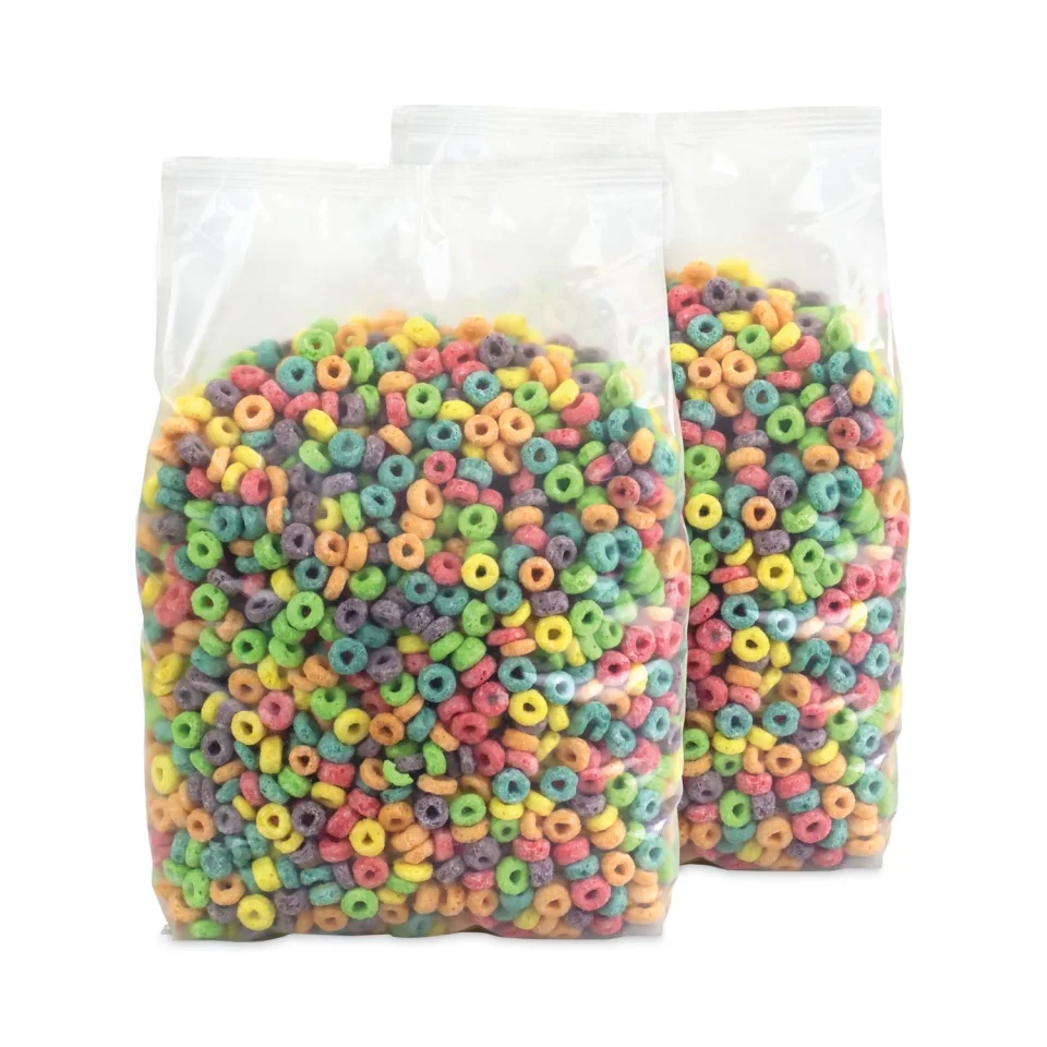 Safe Ceramic 1PC Kelloggs Froot Loops Breakfast Cereal, 43 oz Bag, 2 Bags/Box, Ships in 1-3 Business Days