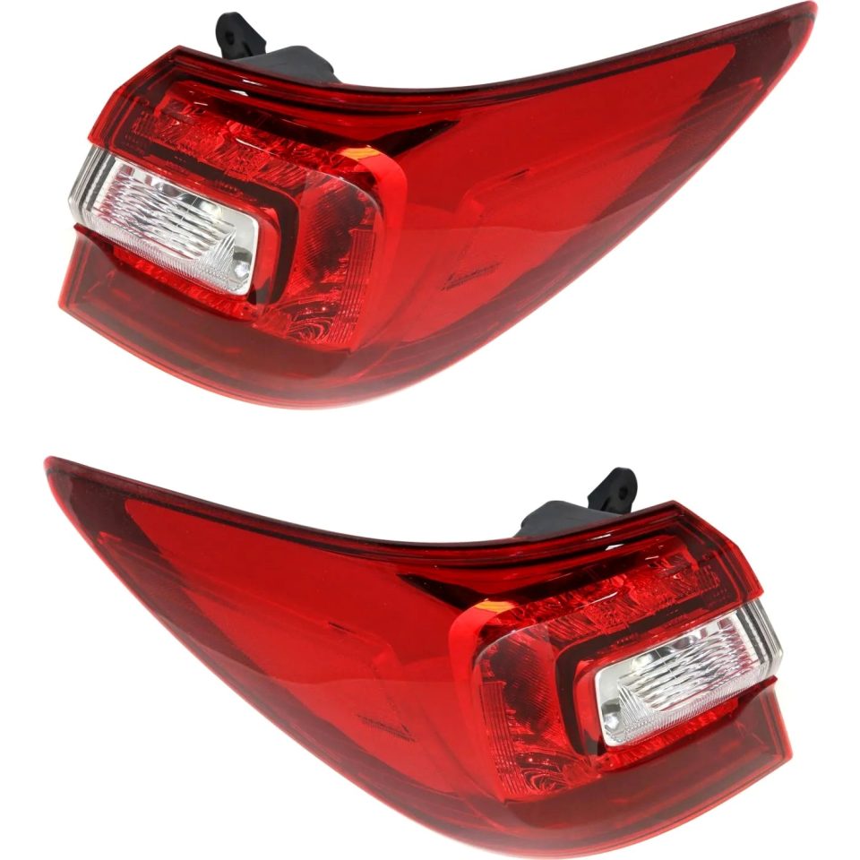 Safe Tail Light For 2015-2018 Subaru Outback Set of 2 Left and Right Outer CAPA