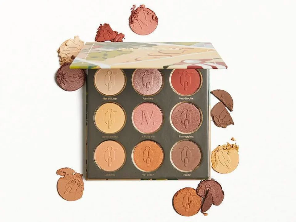 Food-Grade Office Nomad Cosmetics x Italy Tuscany Intense Eyeshadow Palette